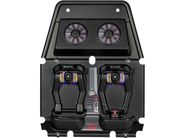 Arrma MOJAVE 6S BLX Interior Cockpit with Decals, Black / ARA-4557