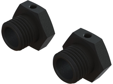 Arrma unašeč hex 17mm, šířka 14.6mm hliník, černý (2) Arrma unašeč hex 17mm, šířka 14.6mm hliník, černý (2) / ARA311067