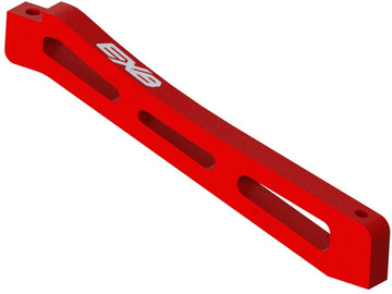 Arrma příčka šasi přední středová 98mm, hliník, červená / ARA320564