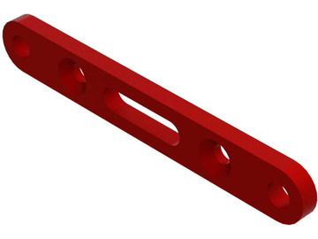 Arrma držák nápravy přední/přední hliník, červená / ARA320589
