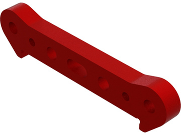 Arrma držák závěsu přední, hliník, červený / ARA330556