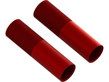 Arrma tělo tlumiče 24x83mm hliníkové červené (2) / ARA330578