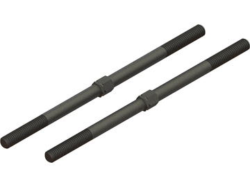 Arrma Steel Turnbuckle M6x130mm (Black) (2) / ARA340156