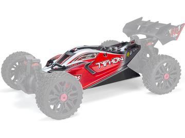 Arrma karosérie červená: Typhon 4x4 / ARA402274