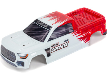 Arrma Body White: Granite 4X4 Mega / ARA402303