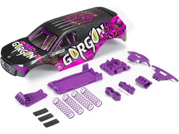 Arrma GORGON Painted Decaled Body Set, Purple Arrma GORGON Painted Decaled Body Set, Purple / ARA402350
