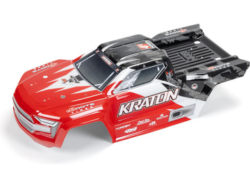 Arrma karosérie červená/černá: Kraton 4x4 Arrma karosérie červená/černá: Kraton 4x4 / ARA402358