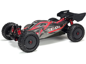 Arrma karosérie černo/červená: Typhon 6S Arrma karosérie černo/červená: Typhon 6S / ARA406120