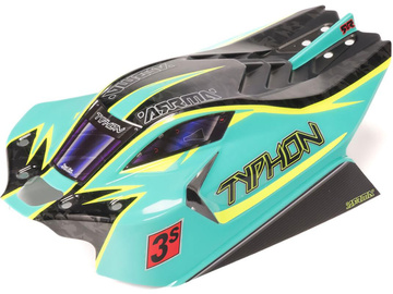 Arrma karosérie bezsponková Typhon 1:8, zelená/žlutá Arrma karosérie bezsponková Typhon 1:8, zelená/žlutá / ARA406171