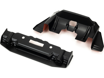 Arrma splitter, difuzor černý/oranžový: Felony 6S BLX / ARA410010