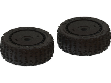 Arrma dBoots 'Katar B 6S' Tire Set Black - Pair / ARA550058