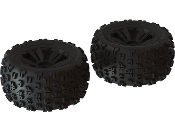 Arrma dBoots 'Copperhead2 MT' Tire Set Black - Pair / ARA550059