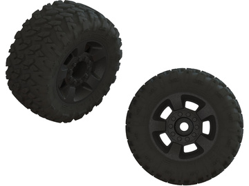Arrma dBoots RAGNAROK Pre-mounted Tire Set (2) / ARA550109