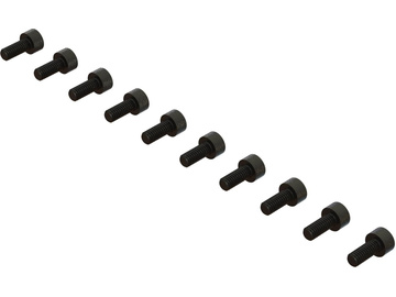 Arrma Cap Head Hex Machine Screw M2.5x6mm (10) / ARA702008