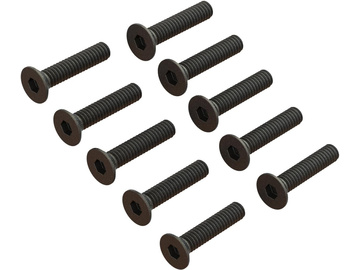 Arrma šroub imbus M2x10mm FH (10) / ARA702009