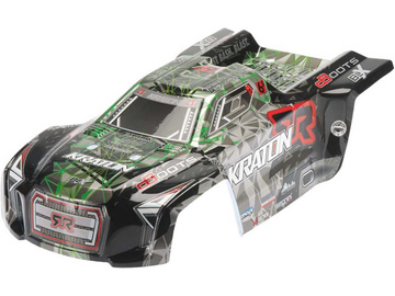 Arrma Body Green/Black Kraton 6S Painted II / ARAC3278