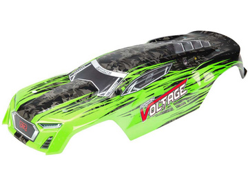 Arrma karosérie zelená/modrá: Fazon Voltage / ARAC3330