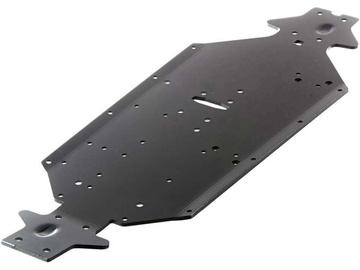 Arrma Chassis Aluminum SWB Silver/Blue Typhon / ARAC3741