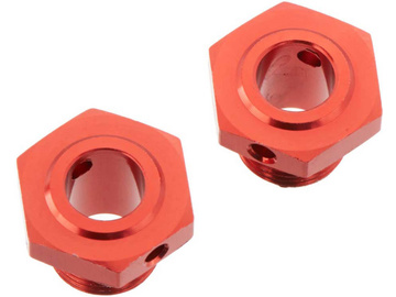 Arrma Wheel Hex Aluminum 17mm/13.6mm Red (2) Arrma Wheel Hex Aluminum 17mm/13.6mm Red (2) / ARAC9413