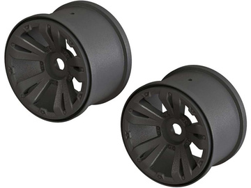 Arrma Mt 3.8 Whl Blk Krtn(2 / ARAC9465