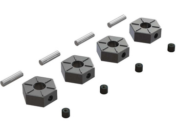 Arrma Wheel Hex Metal 12mm (4) / ARAC9473