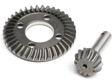 Axial kuželový pastorek a kuželové ozubené kolo 13T/38T 32P (6.30:1): Gilamon AXP8 Axial kuželový pastorek a kuželové ozubené kolo 13T/38T 32P (6.30:1): Gilamon AXP8 / AXI-2199