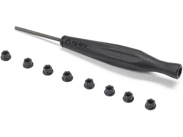 Axial matice kola (8), klíč na matice: SCX30 / AXI-3328
