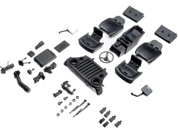Axial doplňky karosérie: SCX10 III Jeep CJ-7 / AXI-3858
