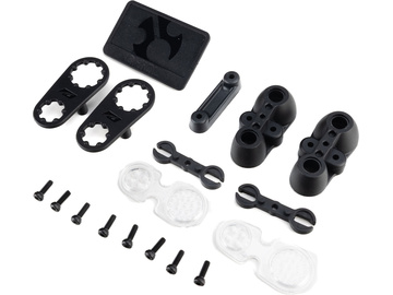 Axial zadní světla a registrační značka, Jeep JT: SCX10 III MotoBilt / AXI-4316