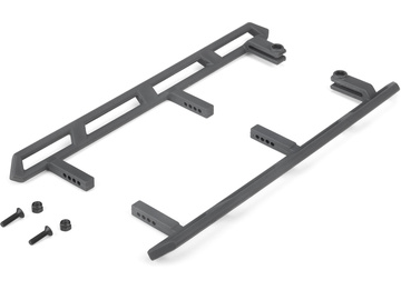 Axial boční ochranné prahy, šedé, Jeep JT: SCX10 III MotoBilt / AXI-4689