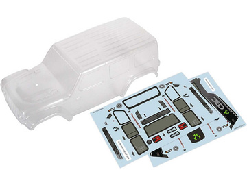 Axial Body Jeep JLU CRC 2019 Clear: SCX24 / AXI200000