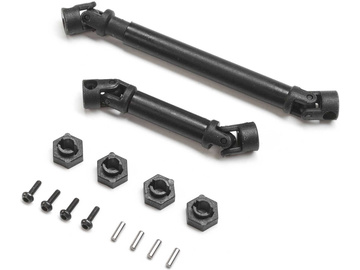 Axial Driveshaft Set, Short & XLong: SCX24 / AXI202000