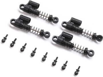Axial Shock Set, Assembled (4): SCX24 Ford Bronco / AXI204003
