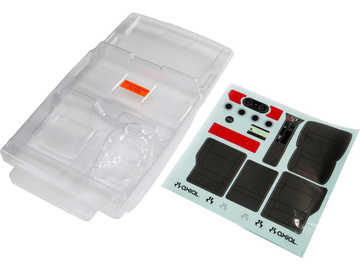 Axial Clear Interior, Jeep JLU: SCX10 III / AXI230016