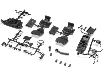 Axial detaily karosérie: SCX10 III Jeep CJ-7 / AXI230053