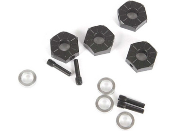 Axial 12mm Hex, Screw Shaft & Spacer (4): UTB / AXI232018