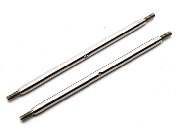 Axial spojovačka M6x132.5mm nerez (2): RBX10 / AXI234024