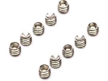 Axial Screw M4x3mm Cup Point Set (10) / AXI235424