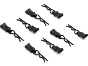 Axial Body Clip 6mm with Tabs (8) / AXI250010