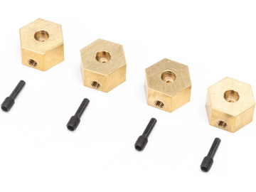 Axial šestihranný unašeč mosaz 12mm (7g) (4): UTB18 Capra Axial šestihranný unašeč mosaz 12mm (7g) (4): UTB18 Capra / AXI312005
