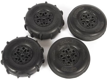 Axial ST28 Razor FR / Paddle RR Tire Set : Yeti Jr. / AXI41000