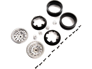 Axial disk 1.9" KMC Machete, beadlock, satin (2) / AXI43009