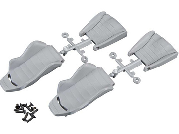 Axial Corbeau LG1 Seat Grey (2pcs) / AXIC0080