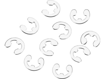 Axial segrovka (E-klip) E2.5mm (10) Axial segrovka (E-klip) E2.5mm (10) / AXIC0393