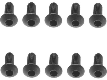 Axial Screw Hex Socket M2.5x6mm Button Head (10) / AXIC1280