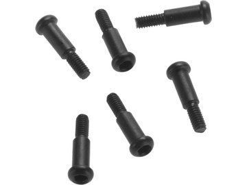 Axial Hex Sckt ButtonShlder Screw M2.5x6x12mm(6) / AXIC1490