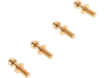Axial Ball Stud 4mm M2.6x5mm (4) / AXIC1499