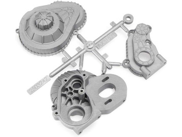 Axial LCX Transmission Case Silver / AXIC1531