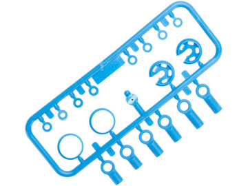 Axial díly tlumiče 10mm modré / AXIC3300