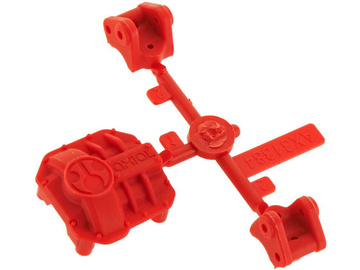 Axial Differential Cover/Link Mounts Red / AXIC3384